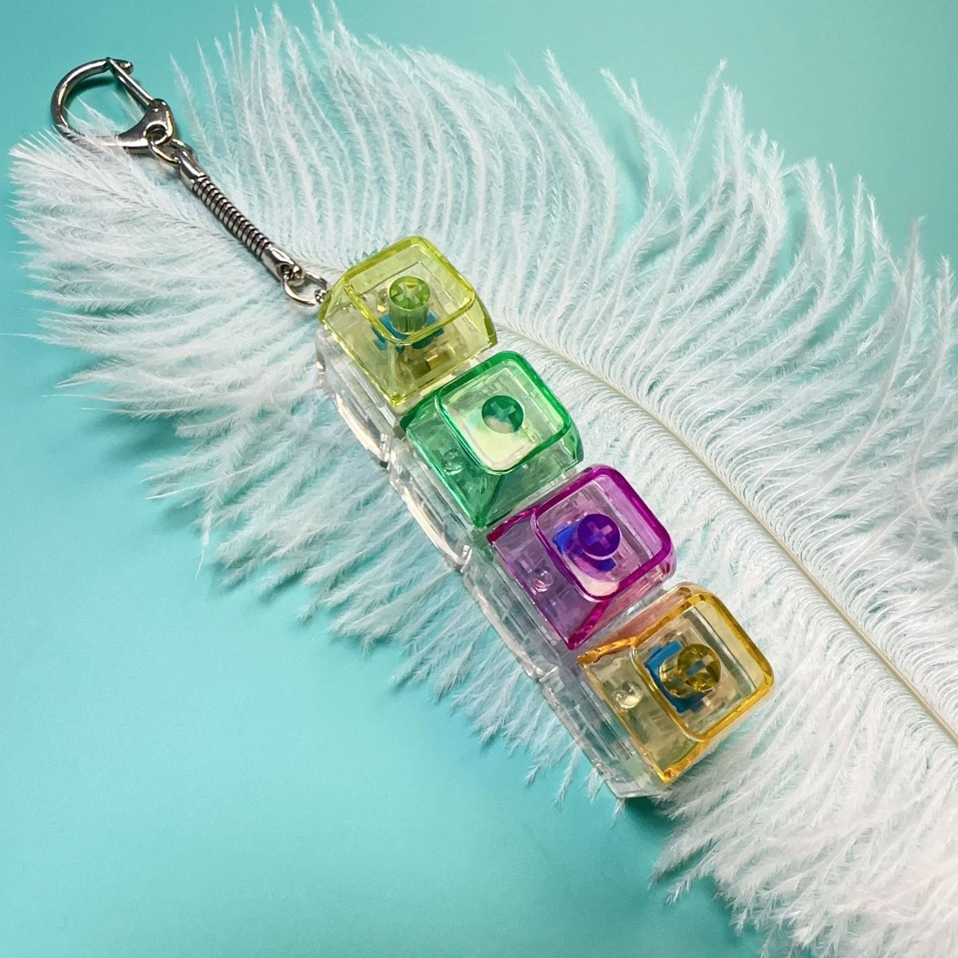 4 Key Light up Keyboard Widget